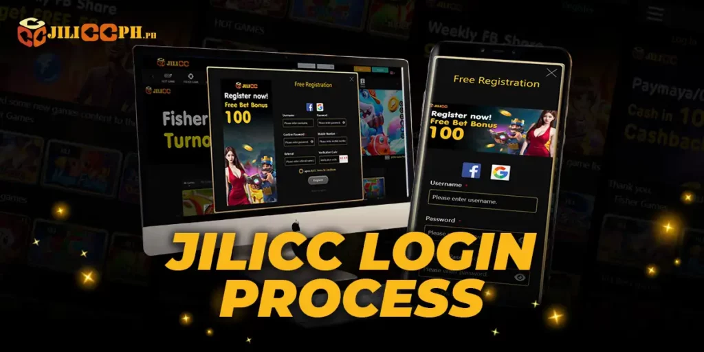 JiliCC Login process