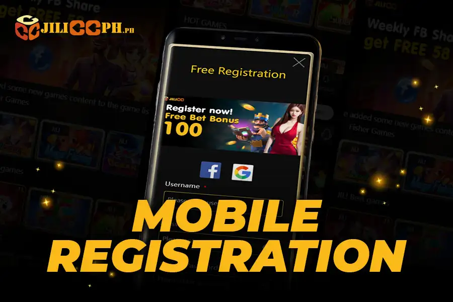 Jilicc's mobile registration guide