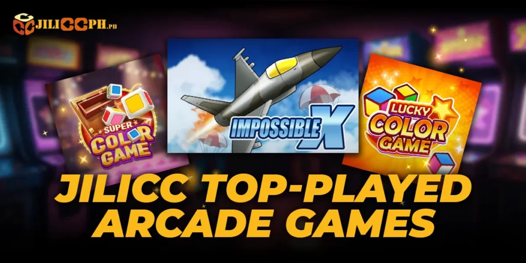 JILICC Top Played Arcade Games