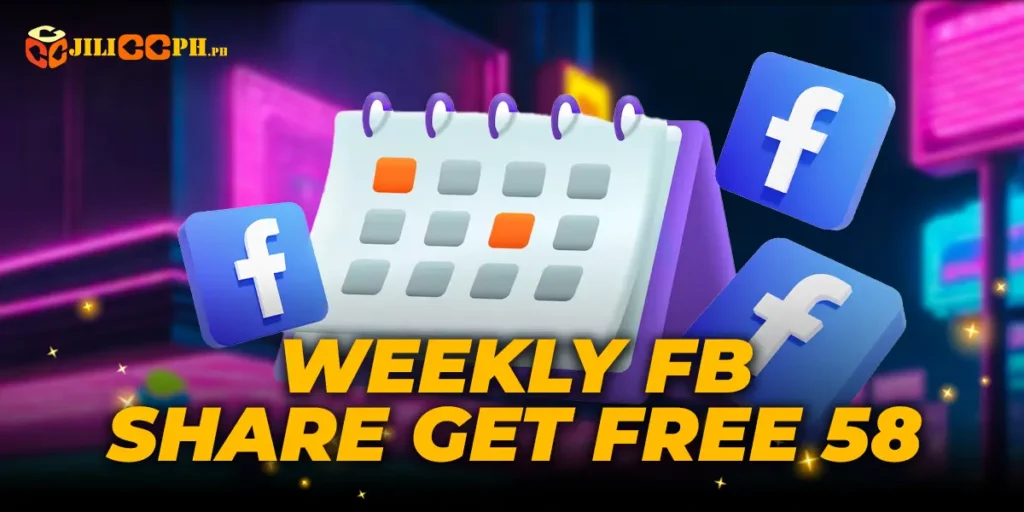 Weekly FB Share Get Free 58